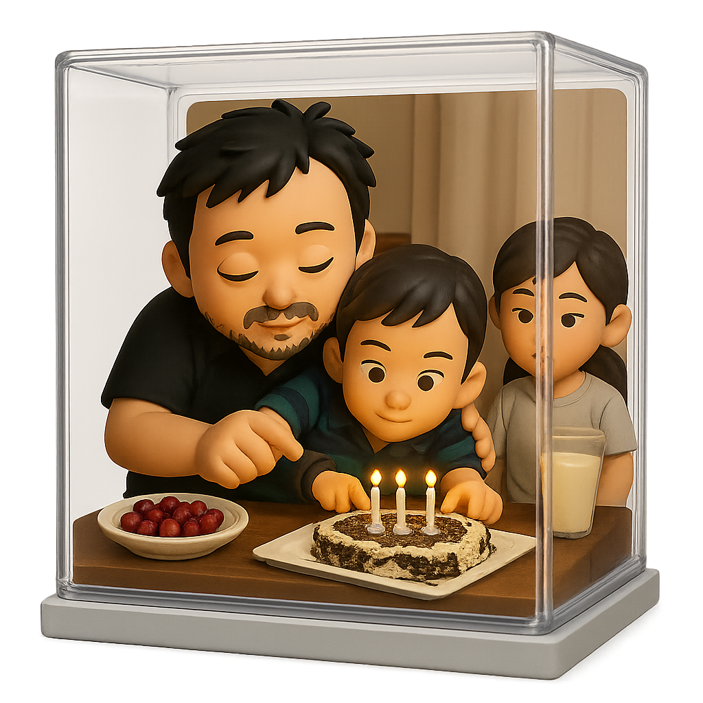 Birthday celebration scene